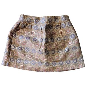 Peek Kids Girl's/ Toddler's Shiny Flowered Skirt